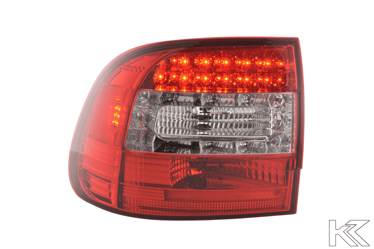 Porsche Cayenne (9PA) Red LED Tail Lights (2002-2006) - K2 Industries