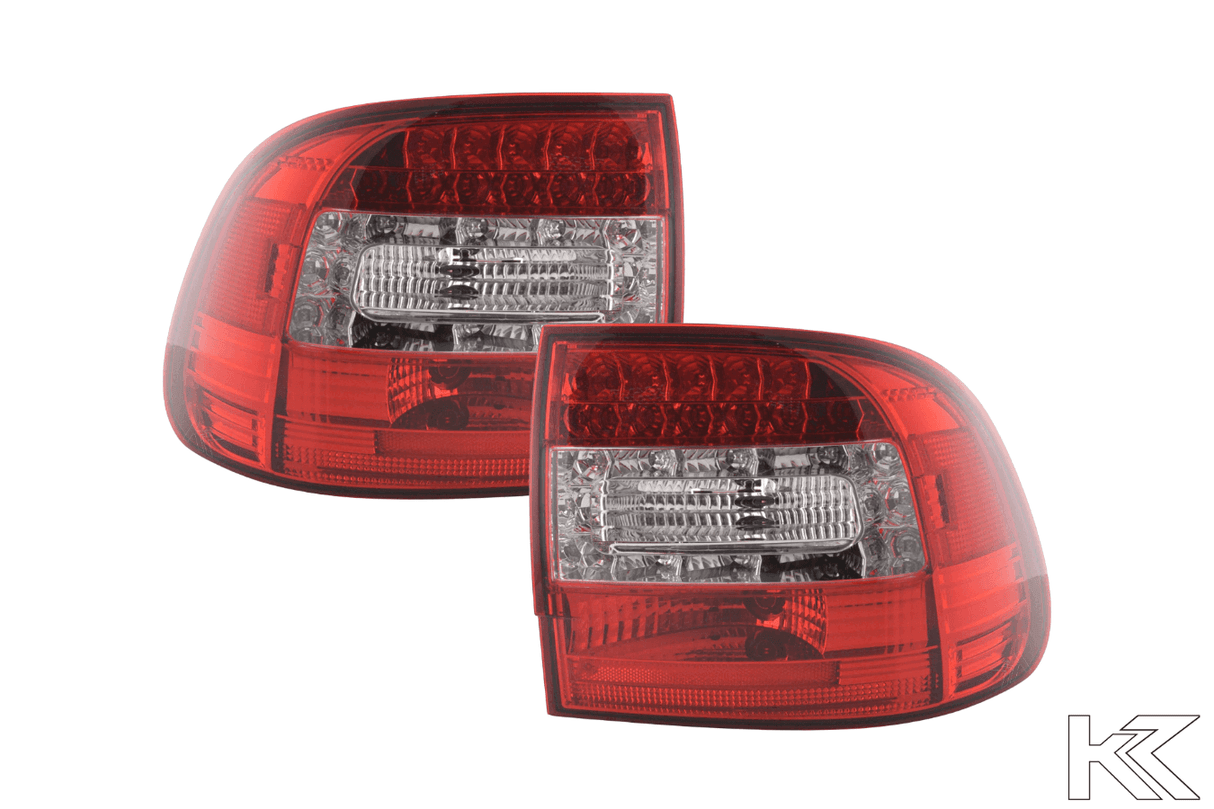 Porsche Cayenne (9PA) Red LED Tail Lights (2002-2006) - K2 Industries