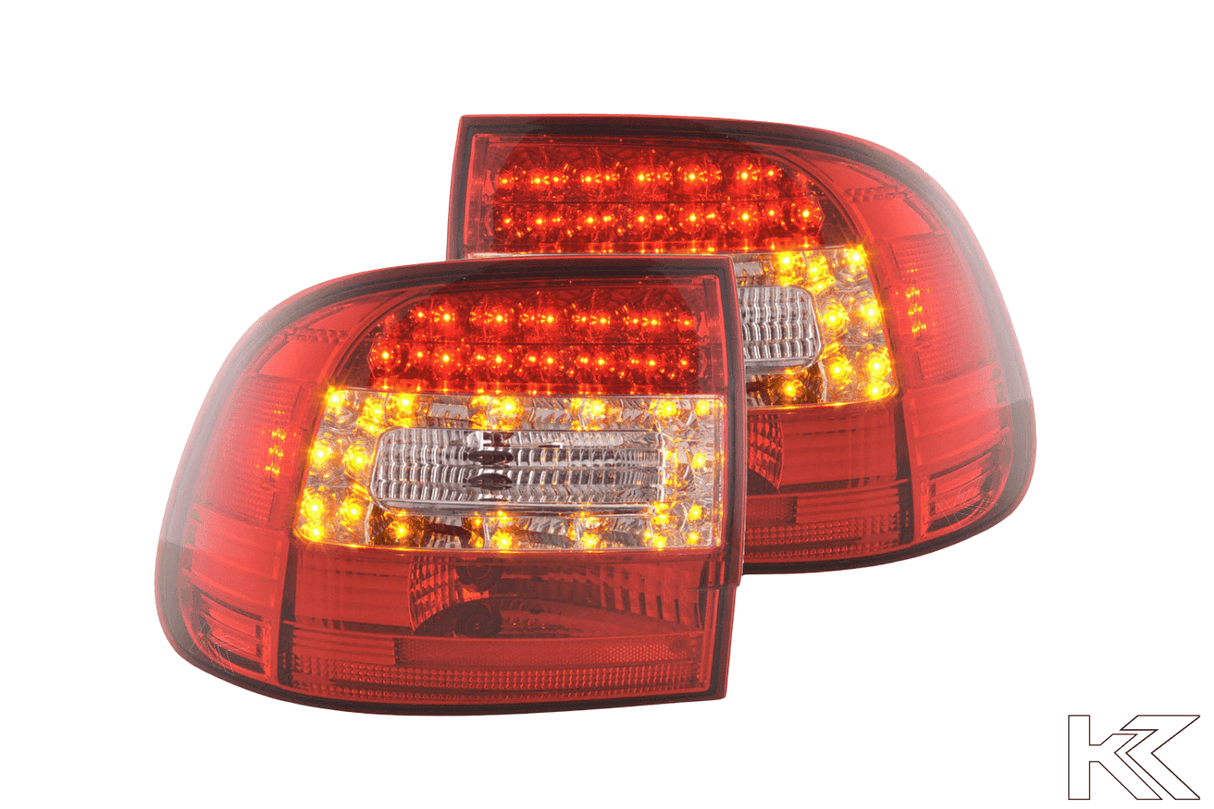 Porsche Cayenne (9PA) Red LED Tail Lights (2002-2006) - K2 Industries