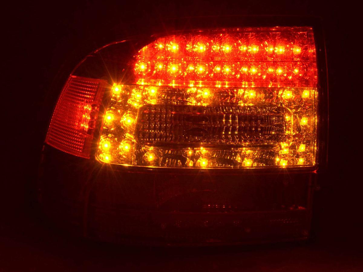 Porsche Cayenne (9PA) Red LED Tail Lights (2002-2006) - K2 Industries