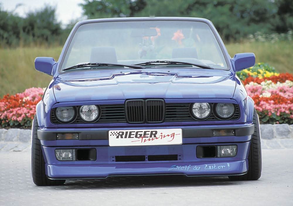 Rieger BMW E30 Facelift Front Lip - K2 Industries