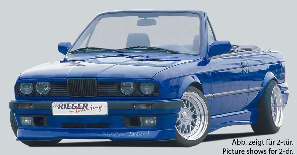 Rieger BMW E30 Sedan/Wagon Side Skirts V2 - K2 Industries