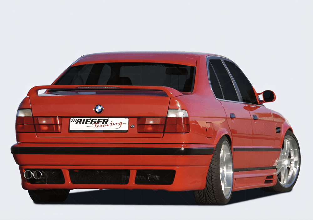 Rieger BMW E34 Sedan/Wagon Vented Rear Apron (E39 Look) - K2 Industries