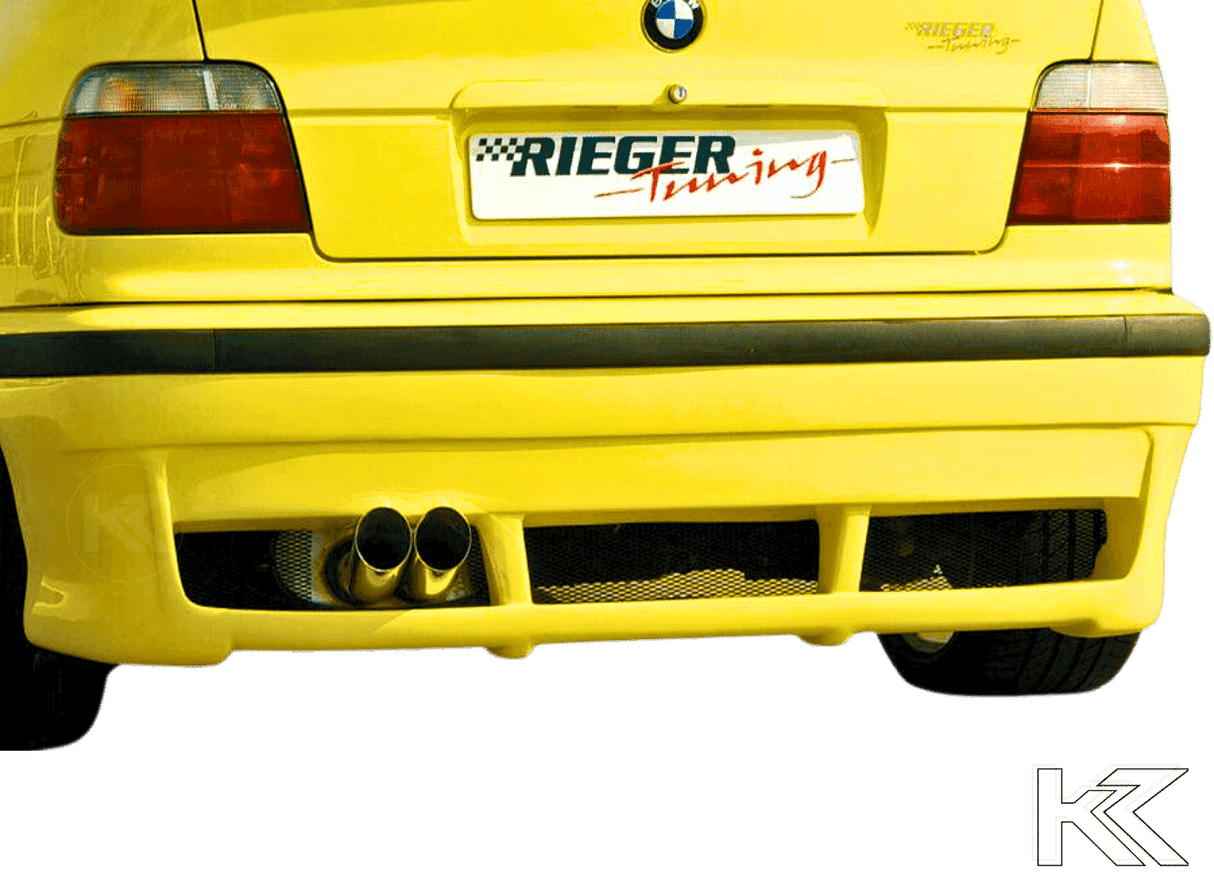 Rieger BMW E36 Compact Vented Rear Skirt Extension - K2 Industries