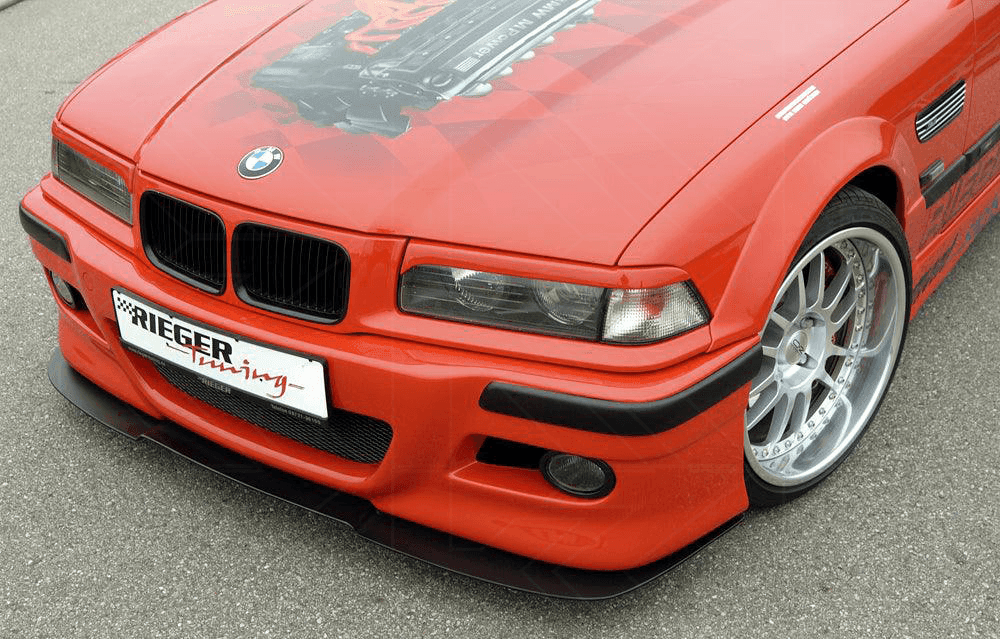 Rieger BMW E36 Front Splitter for Rieger Front Bumper 49019 - K2 Industries