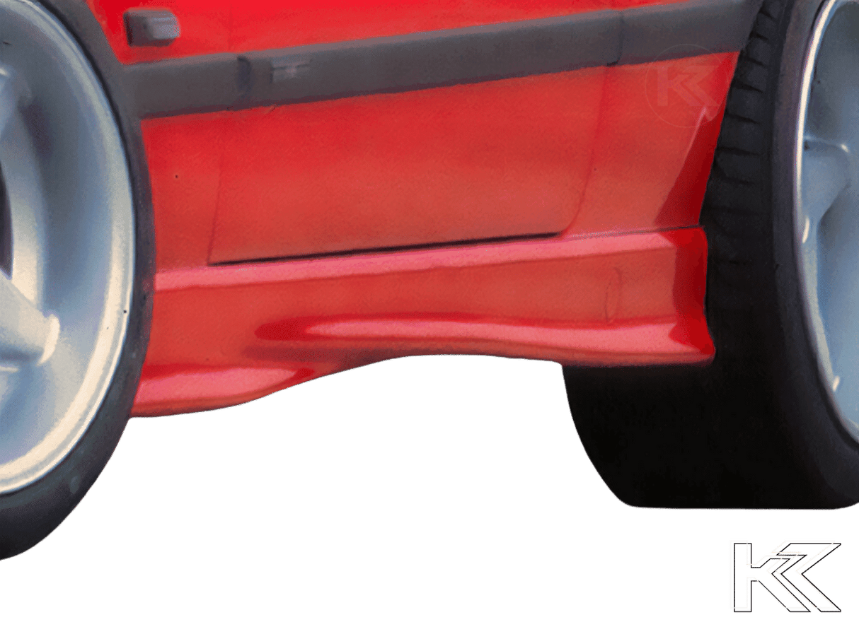 Rieger BMW E36 Sedan/Wagon Side Skirts V2 - K2 Industries