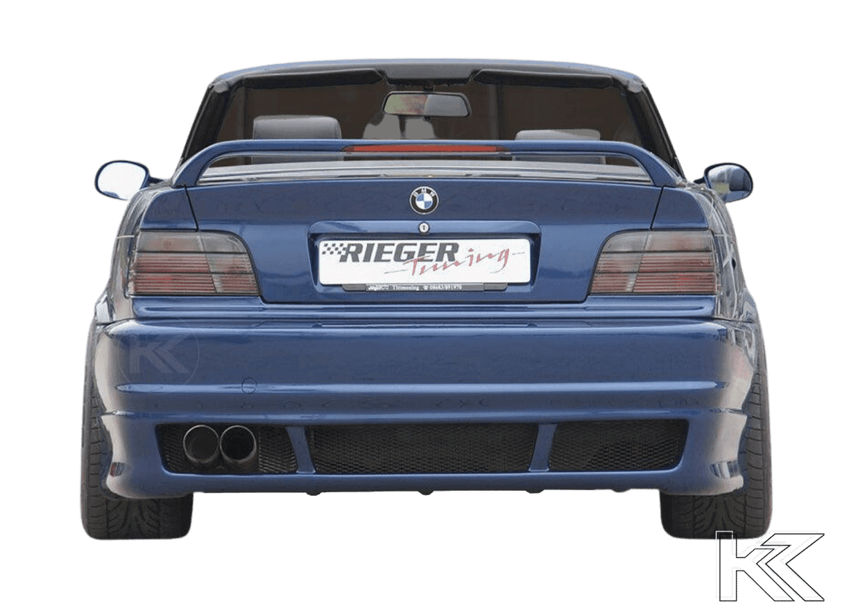 Rieger BMW E36 Vented Rear Skirt - E46 Look - K2 Industries