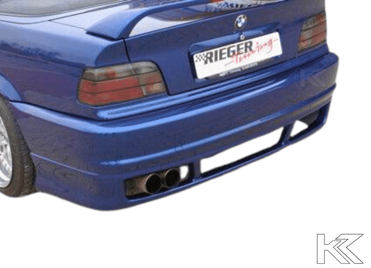 Rieger BMW E36 Vented Rear Skirt - E46 Look - K2 Industries