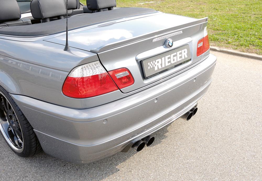 Rieger BMW E46 Convertible Rear Flap Spoiler - K2 Industries