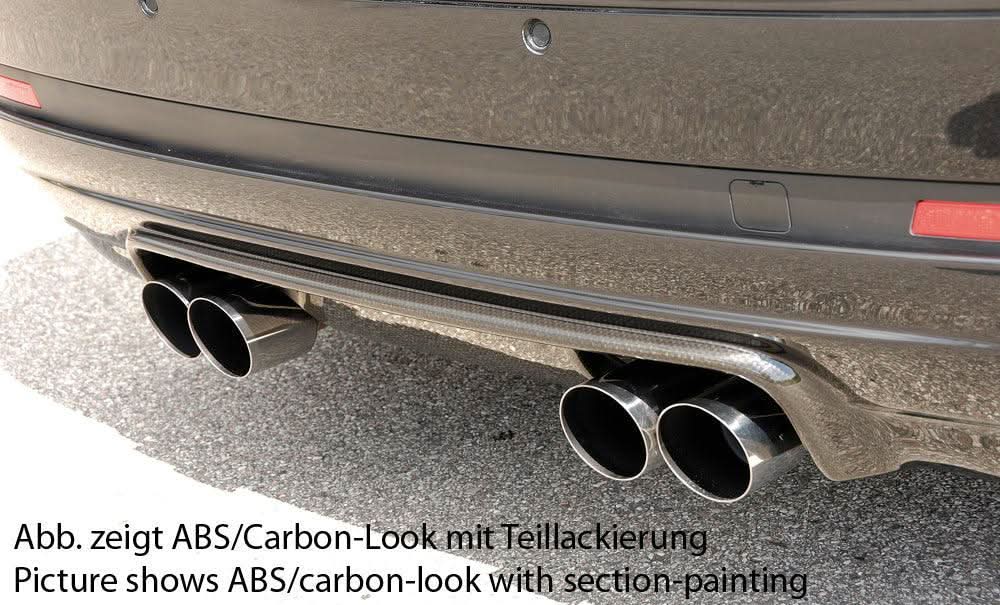 Rieger BMW E46 Coupe/Convertible Rear Skirt - M Look - K2 Industries