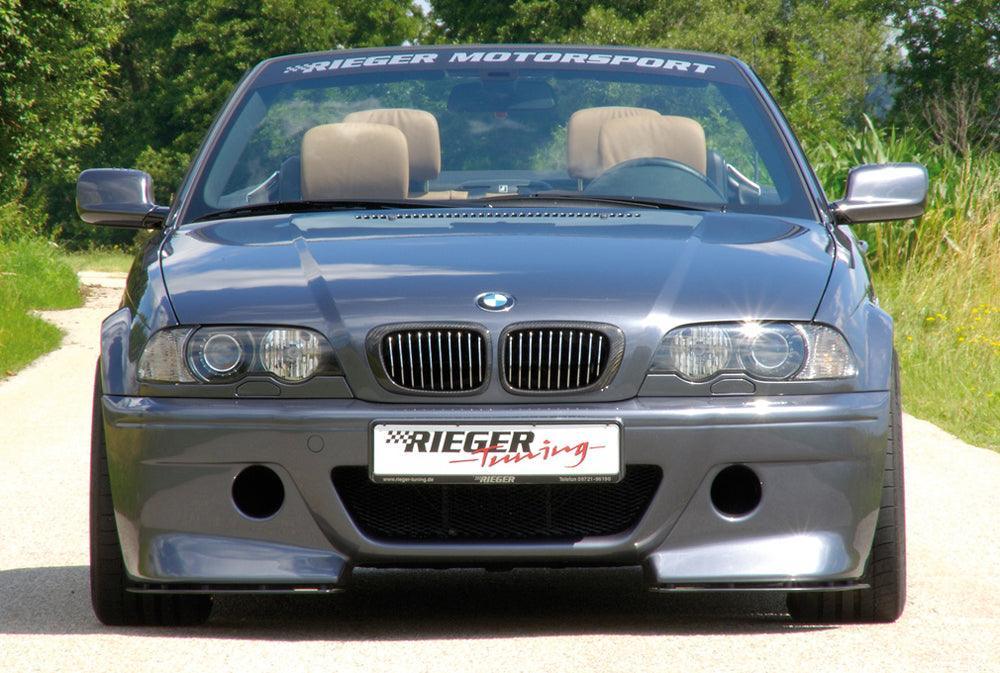 Rieger BMW E46 Pre-Facelift Coupe/Convertible CS-Look Front Bumper - K2 Industries