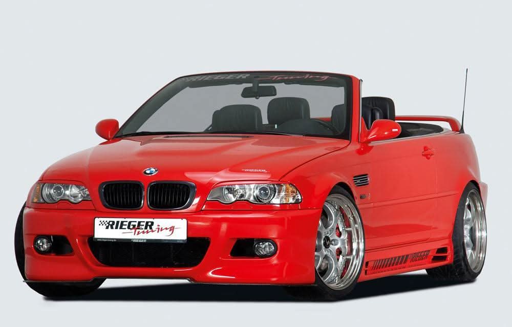 Rieger BMW E46 Pre-Facelift Sedan/Wagon Front Bumper - K2 Industries