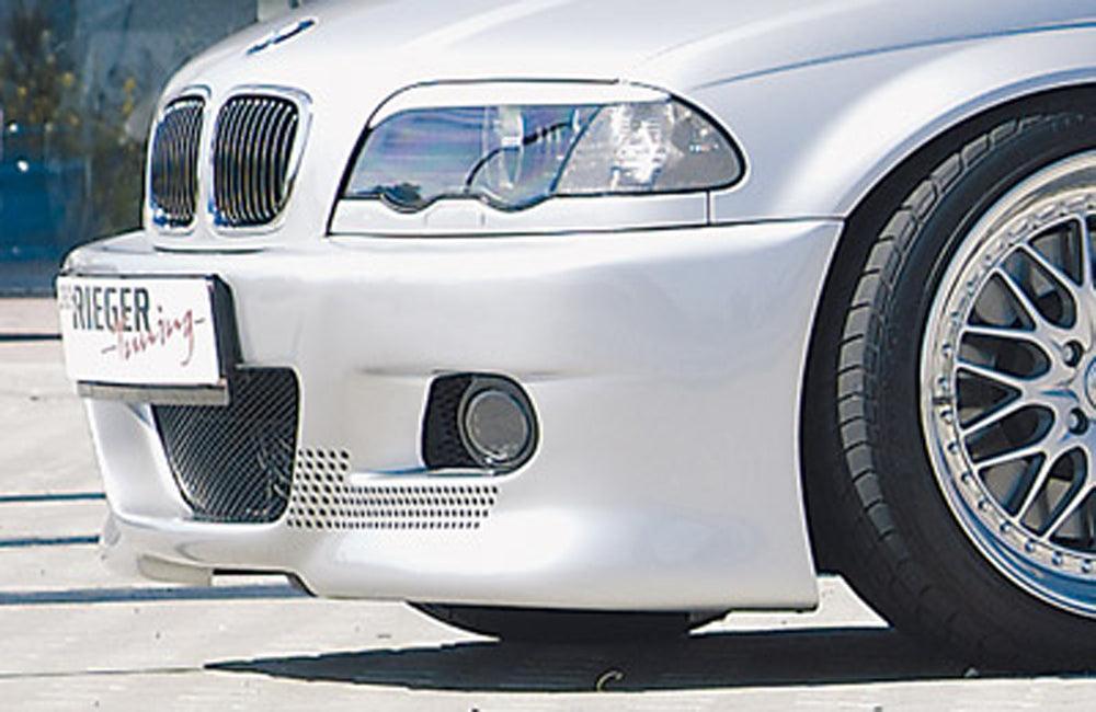 Rieger BMW E46 Sedan Front Bumper (Coupe, Convertible) Type 1 - K2 Industries