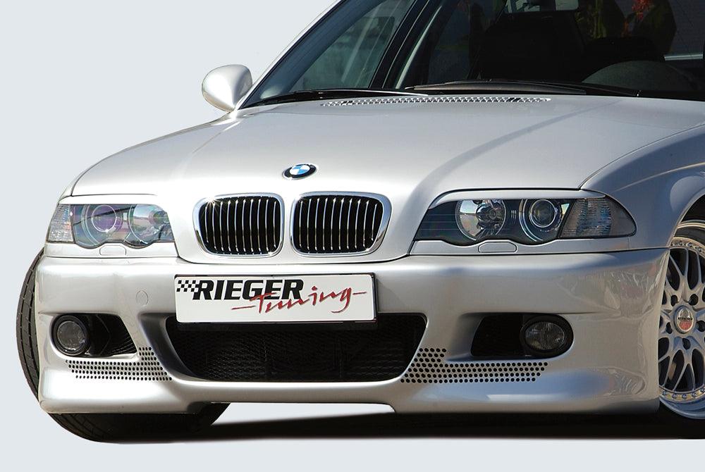 Rieger BMW E46 Sedan Front Bumper (Coupe, Convertible) Type 1 - K2 Industries