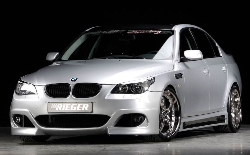 Rieger BMW E60 Facelift Sedan/Wagon Front Bumper - PDC - K2 Industries