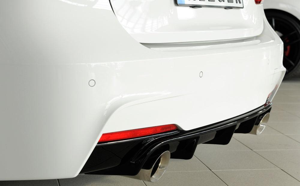 Rieger BMW F30/31 M Technic Rear Skirt Insert - K2 Industries