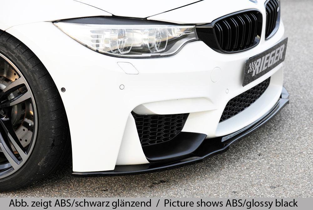 Rieger BMW F80/82 Front Splitter - K2 Industries