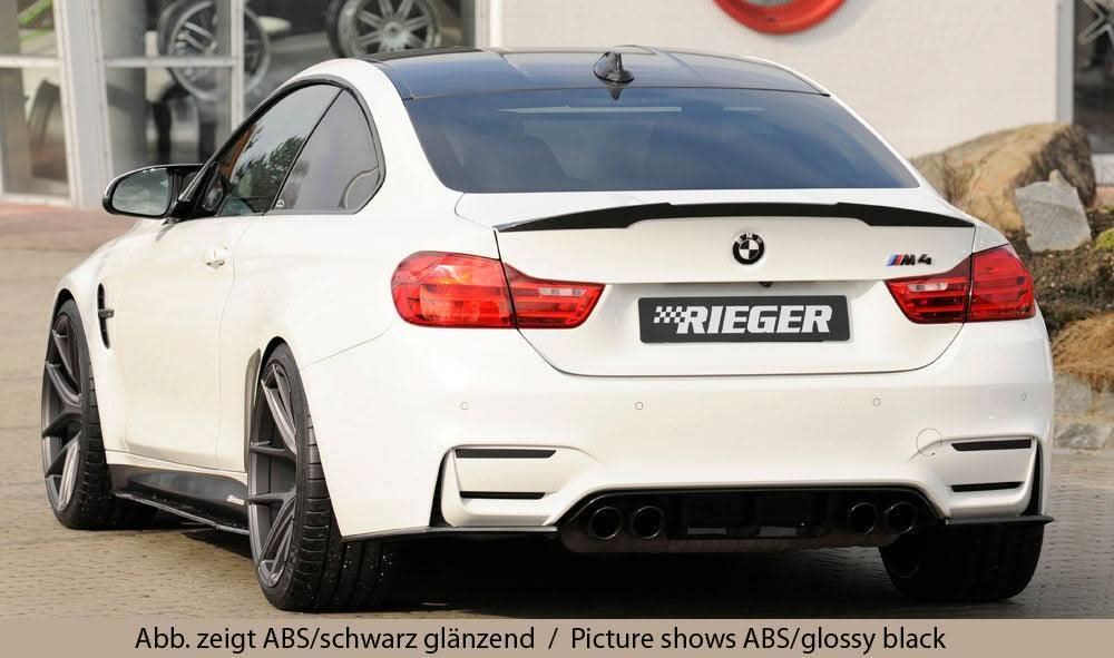 Rieger BMW F82 M4 Rear Skirt Insert - K2 Industries