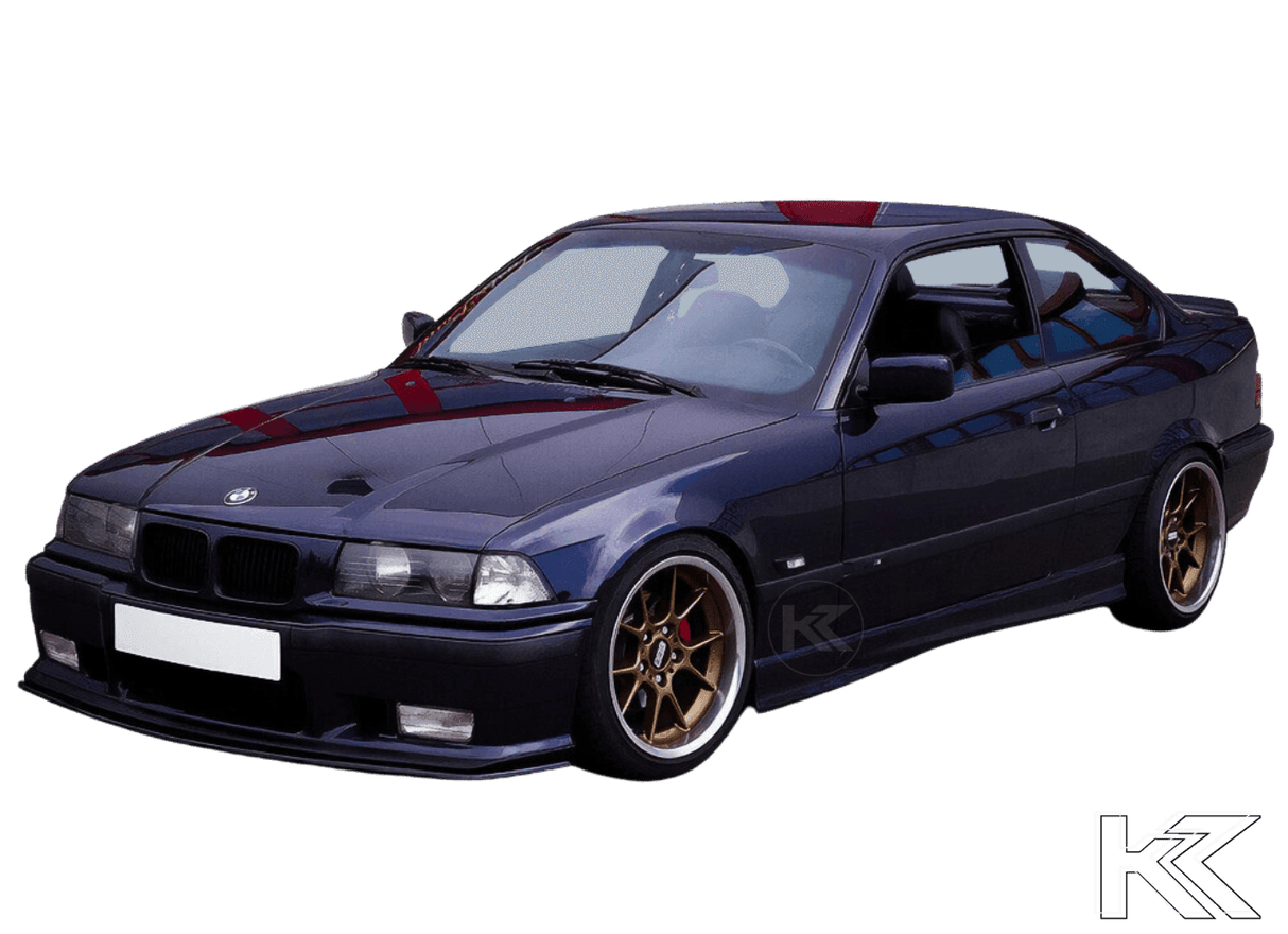 Rieger E36 Carbon Fiber Front Splitter for M3 Bumper - K2 Industries