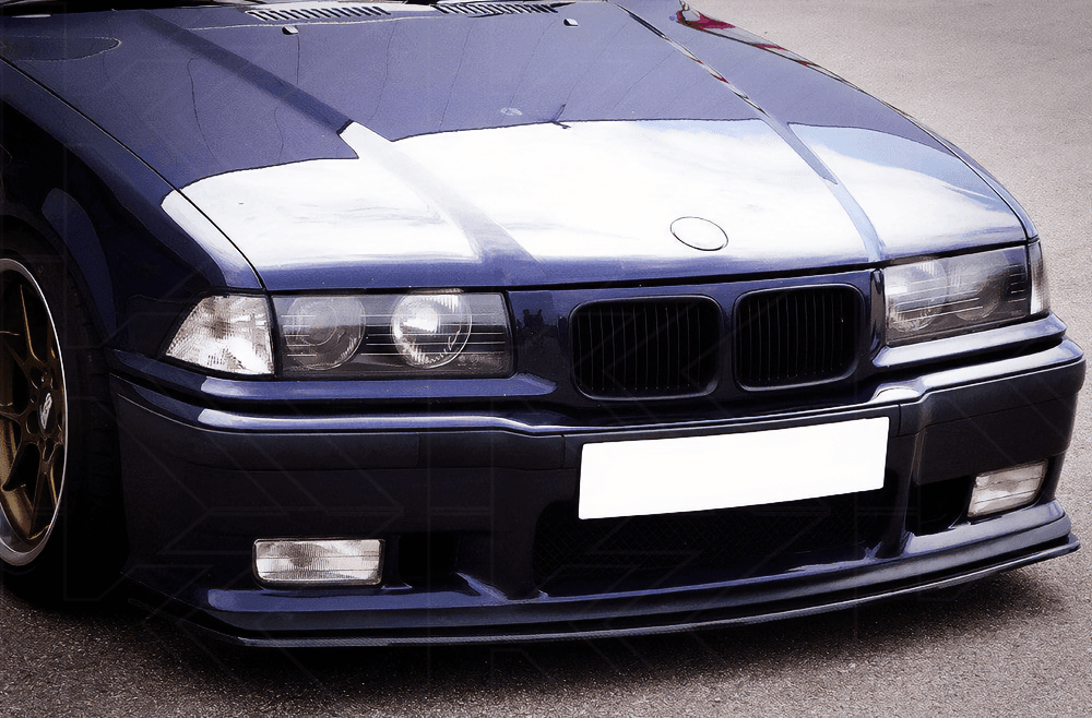 Rieger E36 Carbon Fiber Front Splitter for M3 Bumper - K2 Industries