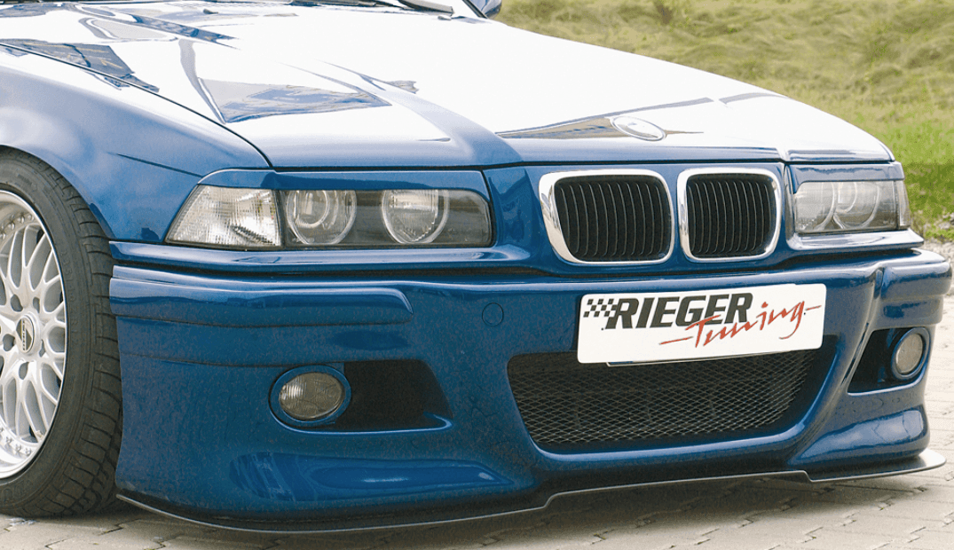 Rieger E36 Headlight Eyebrow- Coupe, Convertible (1990-1999) - K2 Industries