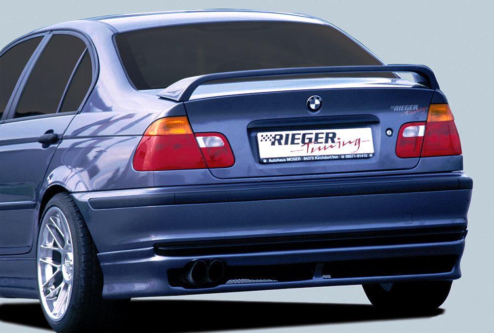 Rieger E46 Sedan Rear Skirt Extension V2 - K2 Industries