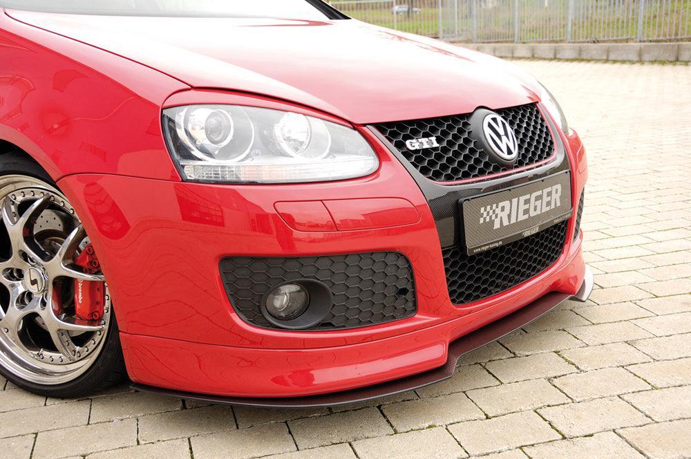 Rieger front spoiler lip Golf 5 only GT/GTI - K2 Industries