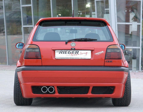 Rieger VW Golf 3 Vented Rear Skirt Extension - K2 Industries