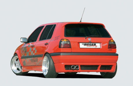 Rieger VW Golf 3 Vented Rear Skirt Extension - K2 Industries