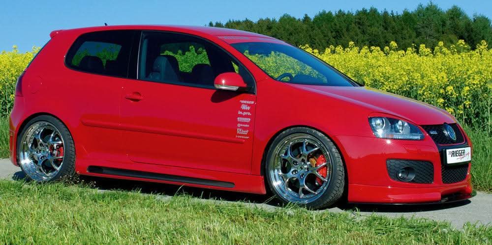 Rieger VW Golf 5 Splitter for Rieger Front Lip 59400 - K2 Industries