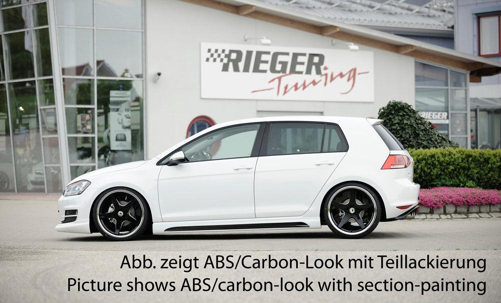 Rieger VW Golf 7 Side Skirts V2 - K2 Industries