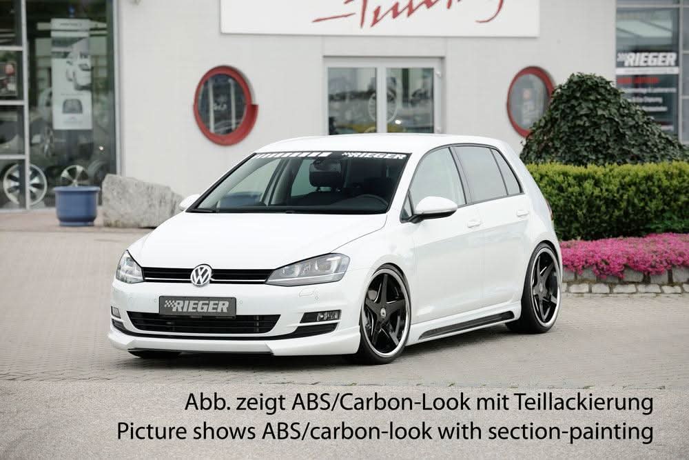 Rieger VW Golf 7 Side Skirts V2 - K2 Industries