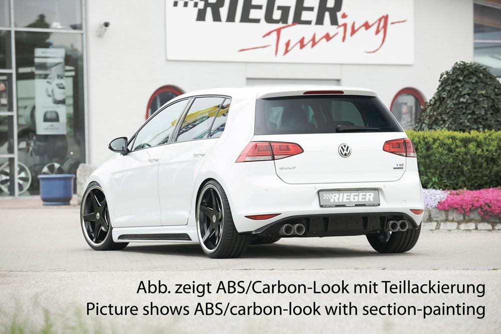 Rieger VW Golf 7 Side Skirts V2 - K2 Industries