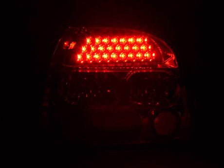 Volkswagen Golf 3 1HXO Chrome Clear LED Taillights Set (1992 - 1997) - K2 Industries