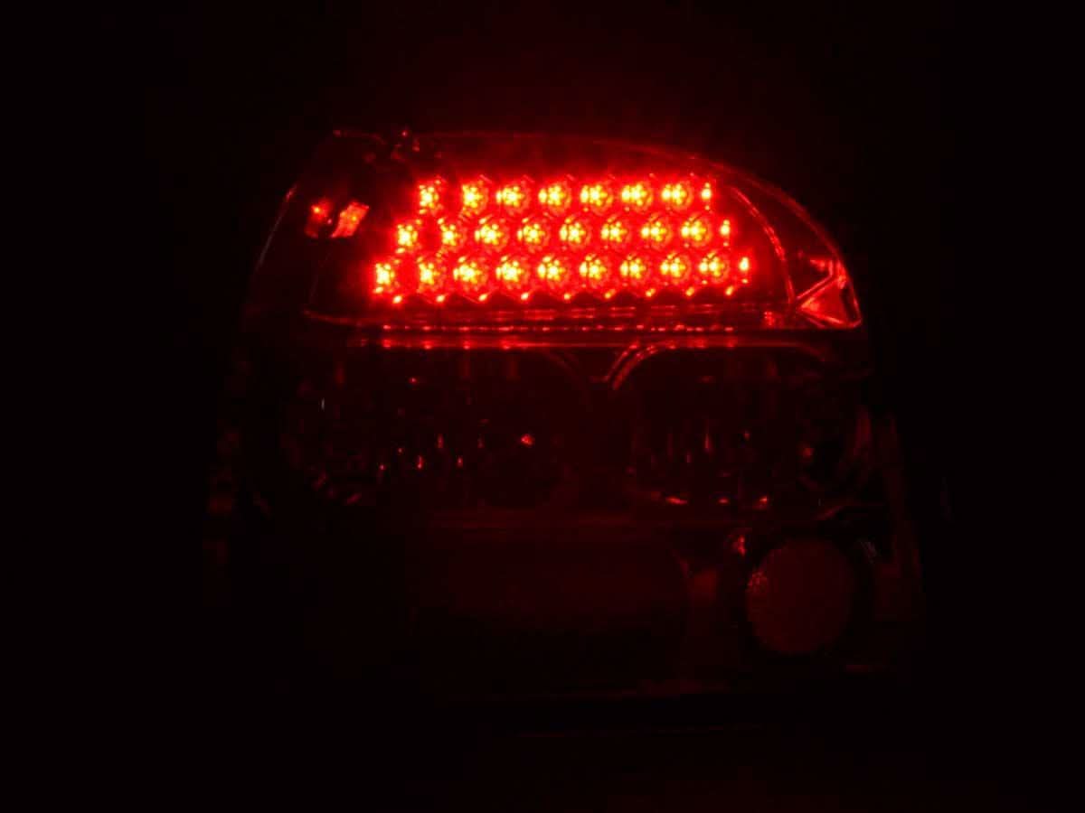 Volkswagen Golf 3 1HXO Chrome Clear LED Taillights Set (1992 - 1997) - K2 Industries