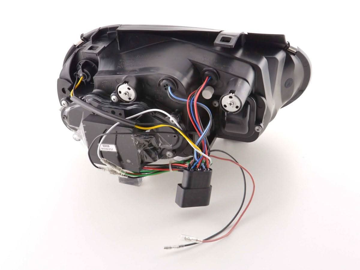 Volkswagen Golf 4 Black LED Headlights with Daytime Running Lights (1997 - 2003) - K2 Industries