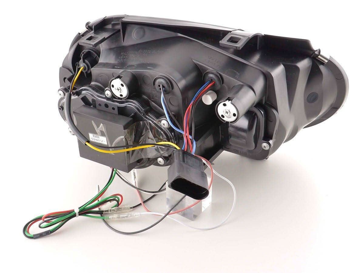 Volkswagen Golf 4 Chrome LED Headlights with Daytime Running Lights (1997 - 2003) - K2 Industries