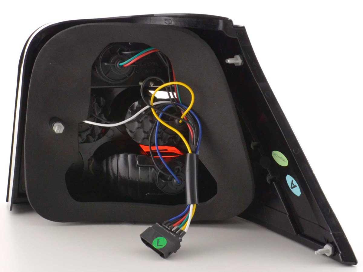 Volkswagen Golf 4 Type 1J Chrome Clear LED Taillights Set (1998 - 2002) - K2 Industries