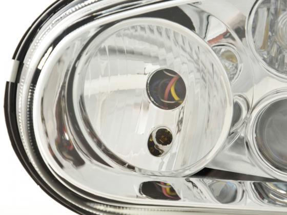 Volkswagen Golf 4 Type 1J Chrome Headlight Set (1998-2003) - K2 Industries