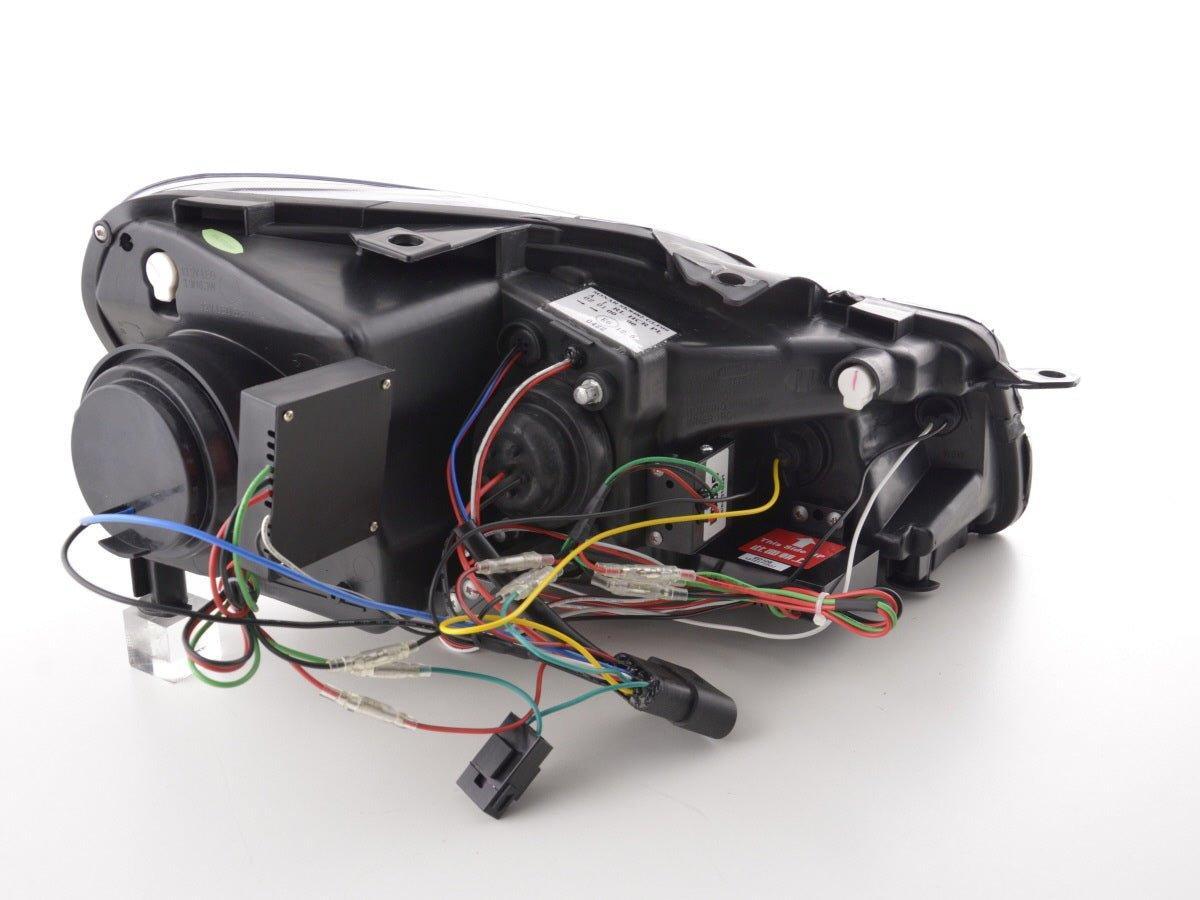 Volkswagen Golf 6 Black LED Headlights with Daytime Running Lights (2008 - 2014) - K2 Industries