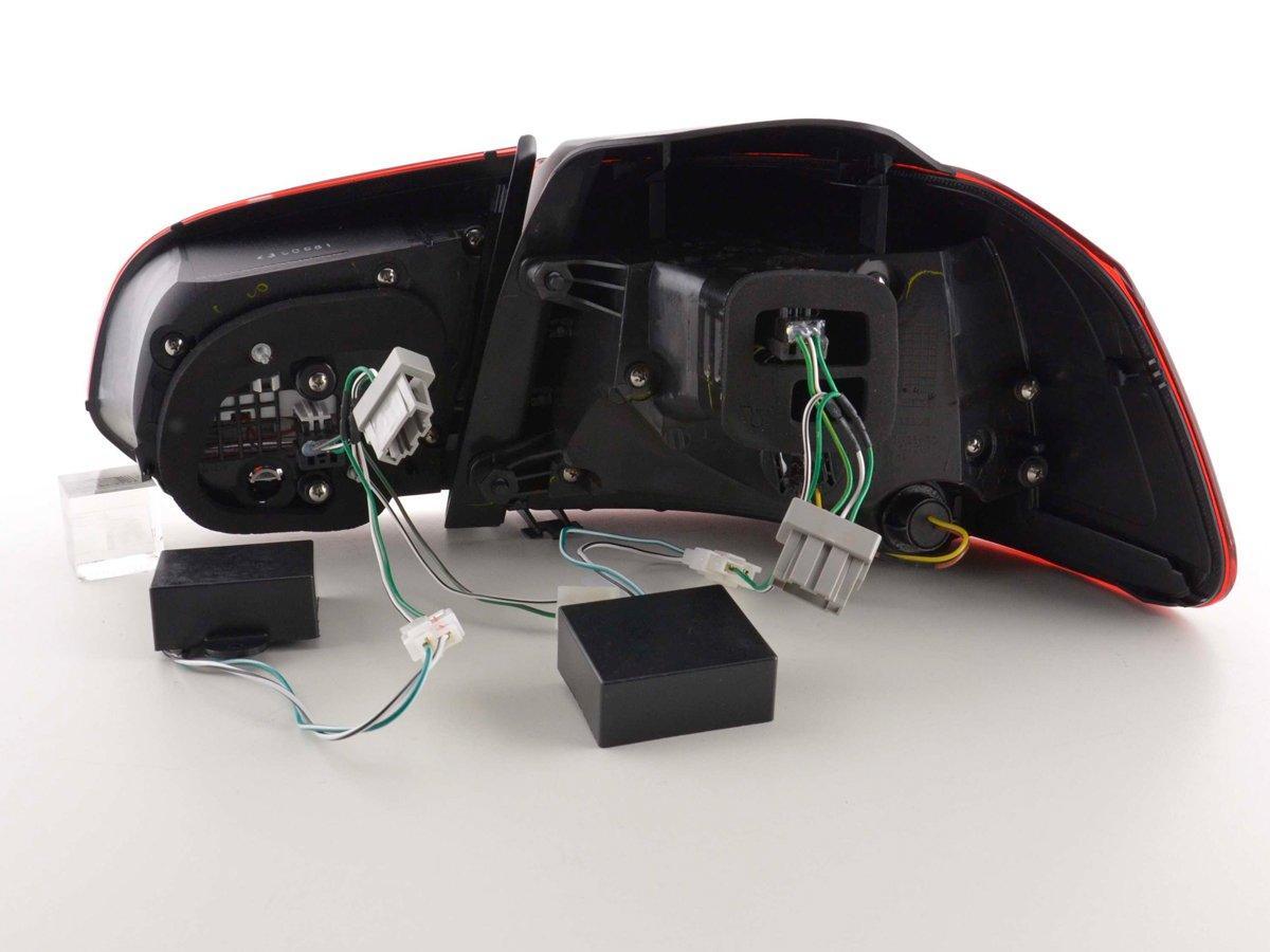 Volkswagen Golf 6 R Style Red LED Taillights Set (2008-2014) - K2 Industries