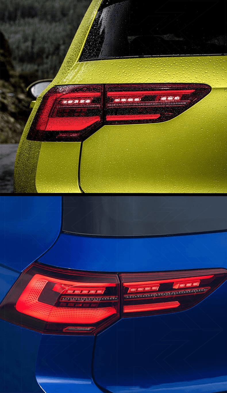 Volkswagen Golf 8 European Style LED Tail Lights 2020 - 2023 - K2 Industries