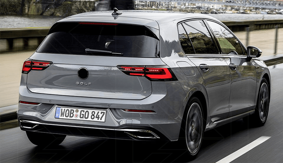 Volkswagen Golf 8 European Style LED Tail Lights 2020 - 2023 - K2 Industries