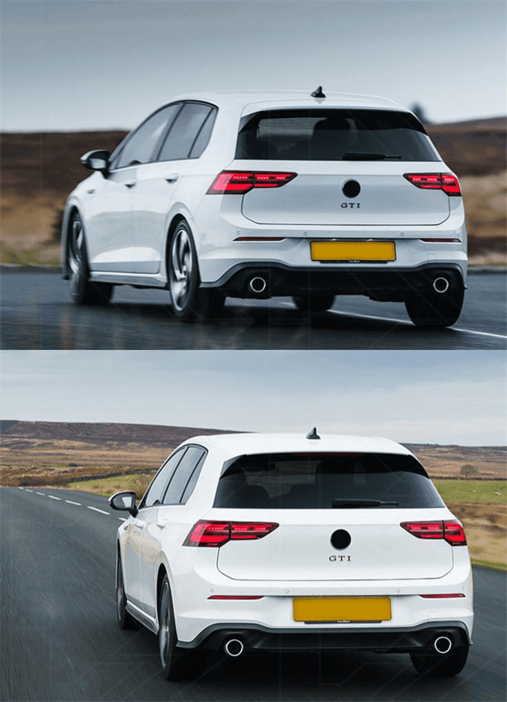 Volkswagen Golf 8 European Style LED Tail Lights 2020 - 2023 - K2 Industries