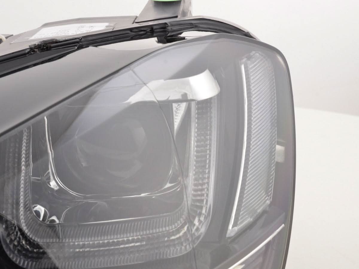 Volkswagen Golf Mk7 Black LED Headlights - R Style Black (12-17) - K2 Industries