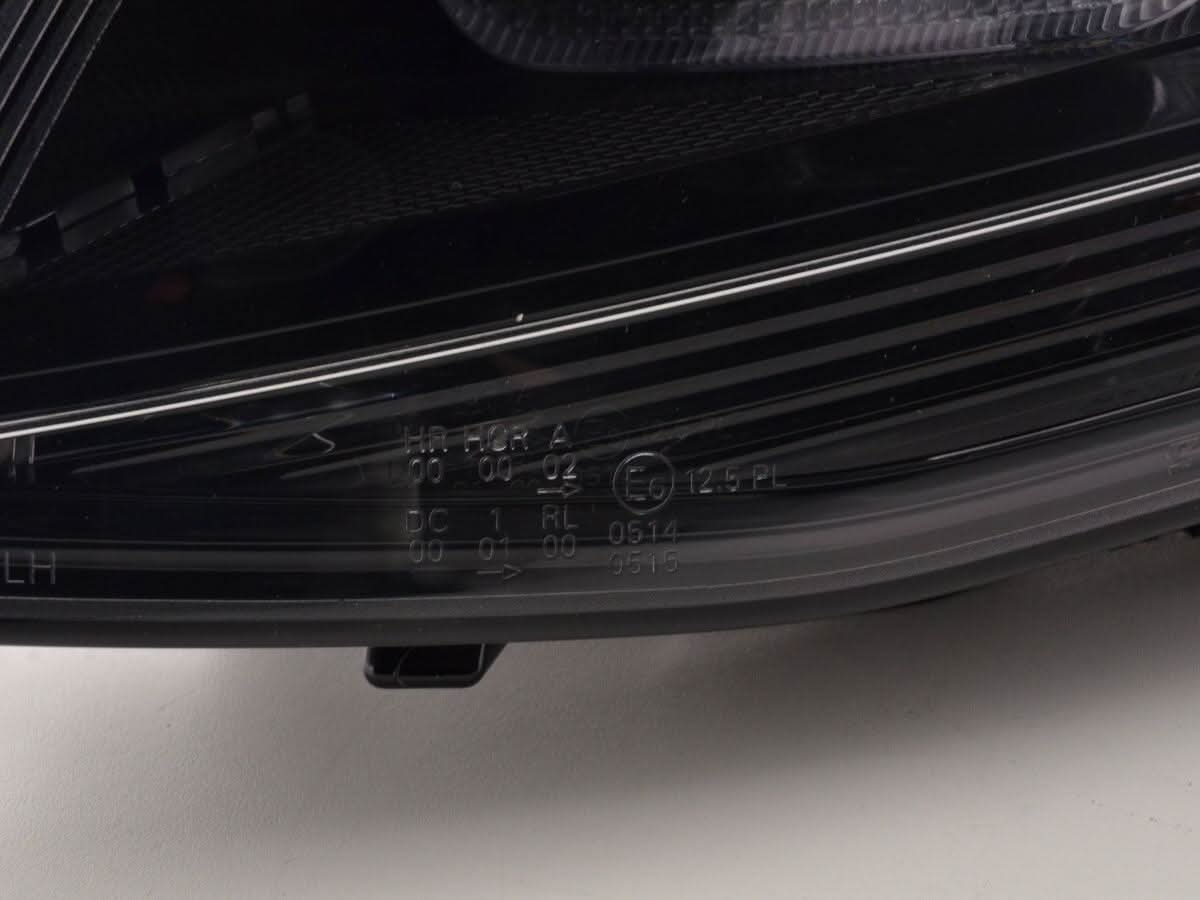 Volkswagen Golf Mk7 Black LED Headlights - R Style Black (12-17) - K2 Industries
