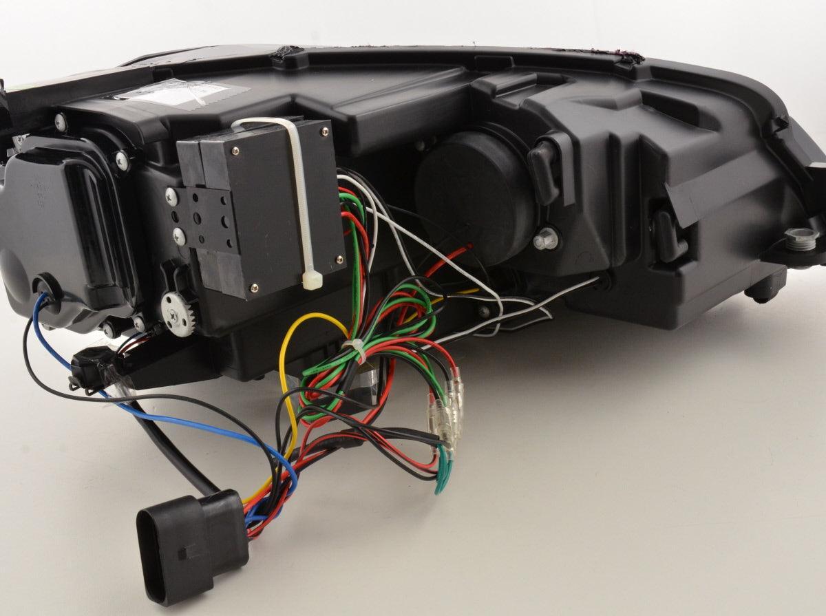 Volkswagen Golf Mk7 Black LED Headlights - R Style Chrome (12-17) - K2 Industries