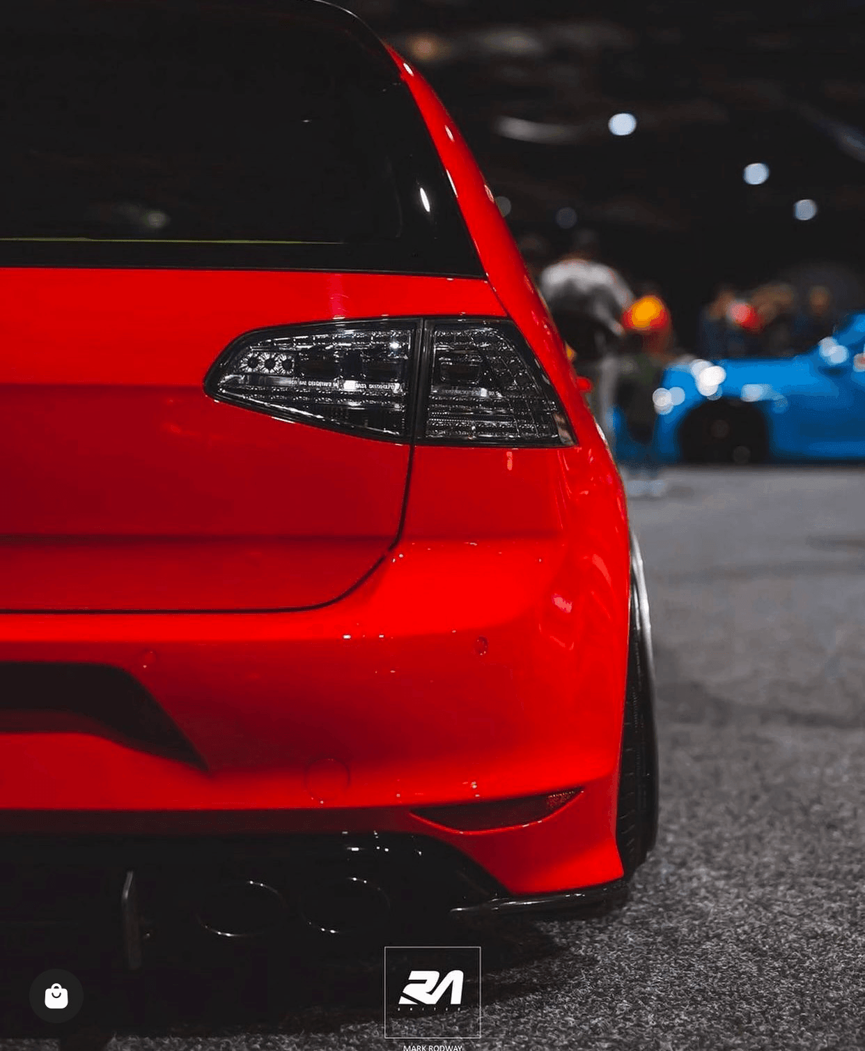 Volkswagen MK7 Golf/GTI/R - Chrome/Smoke LED Tail Lights For Halogen Models (2012-2017) - K2 Industries