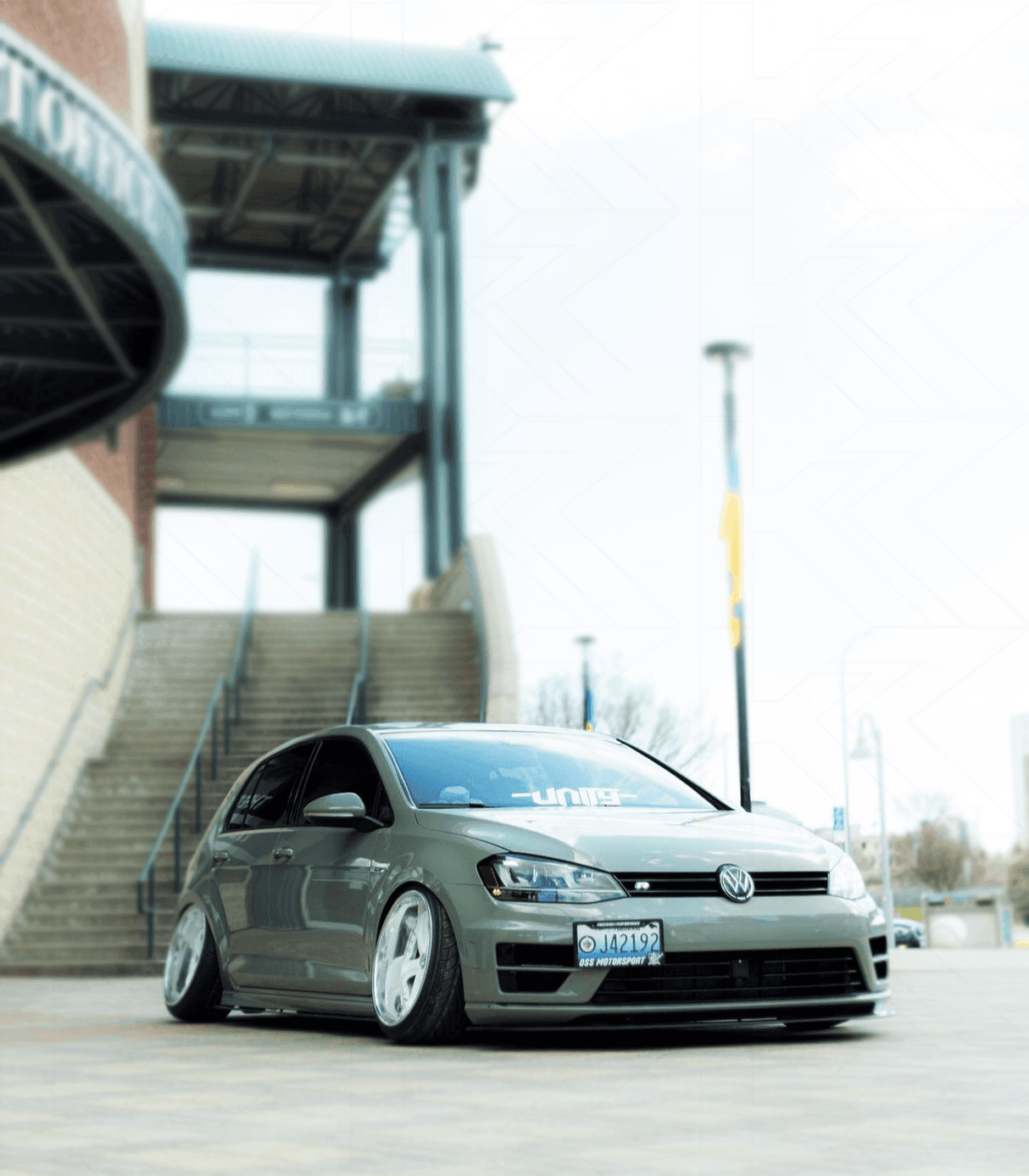 Volkswagen MK7 Golf/GTI/R - Clear/Black LED Tail Lights for Halogen Models (2012-2017) - K2 Industries