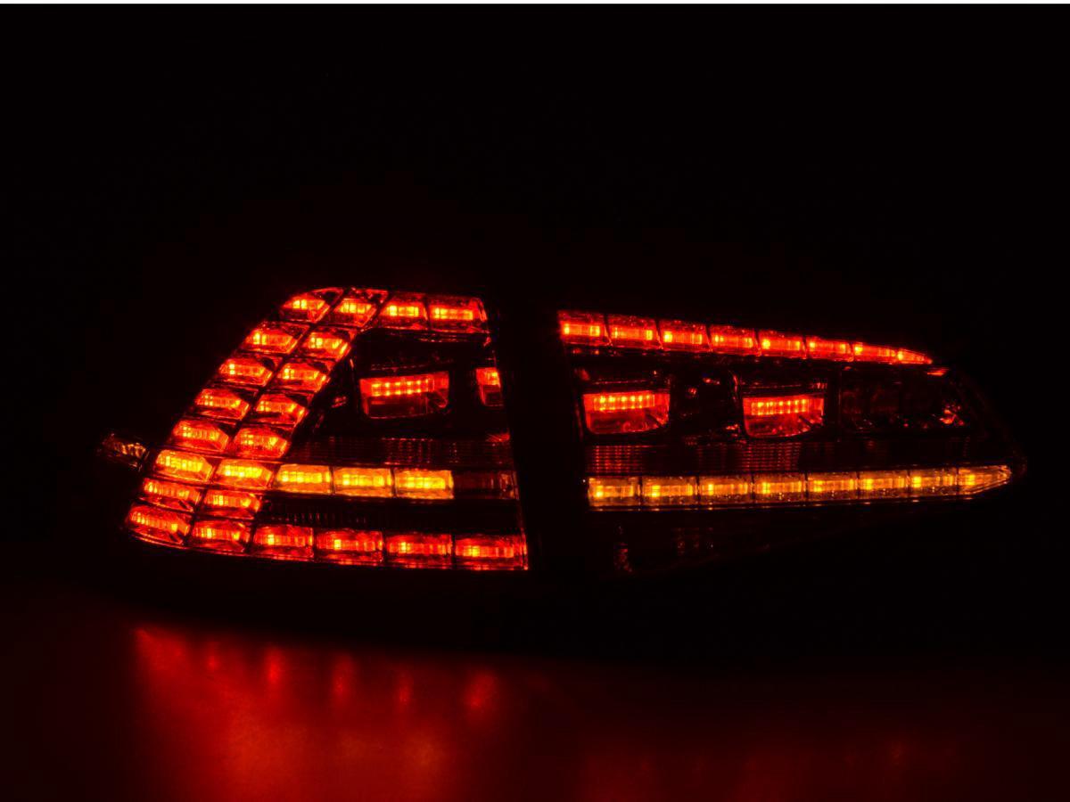 Volkswagen MK7 Golf/GTI/R - Red/Smoke LED Tail Lights (2012-2017) - K2 Industries
